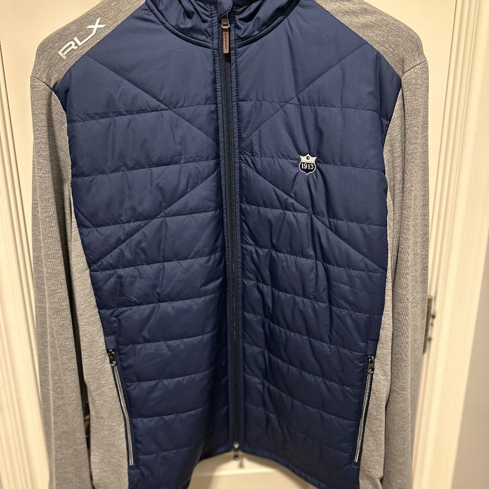 RLX Golf/Casual Zip Up Jacket, hooded